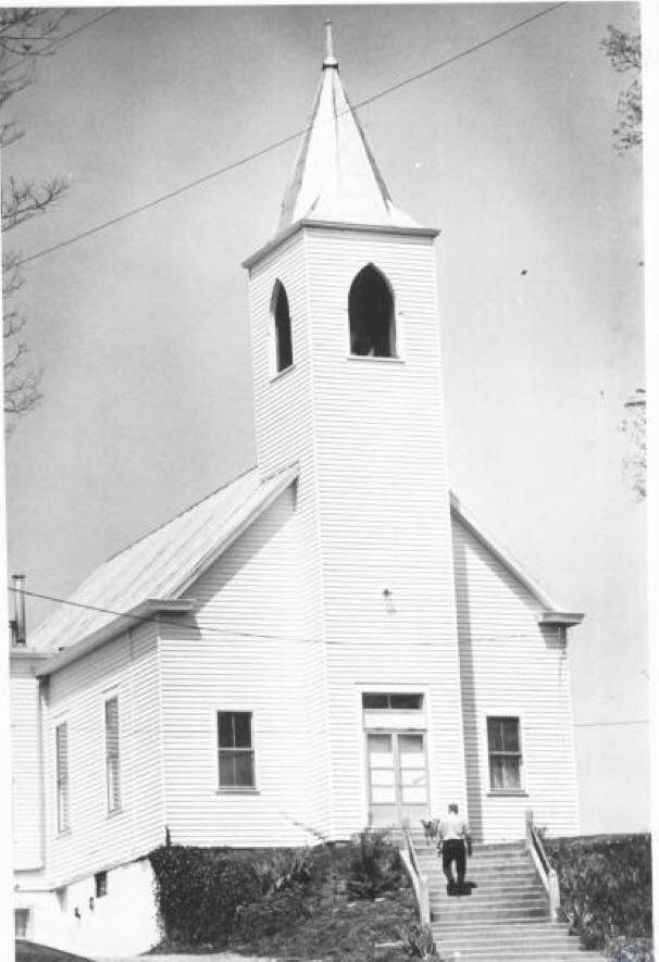Church photo from May 13, 1975. 